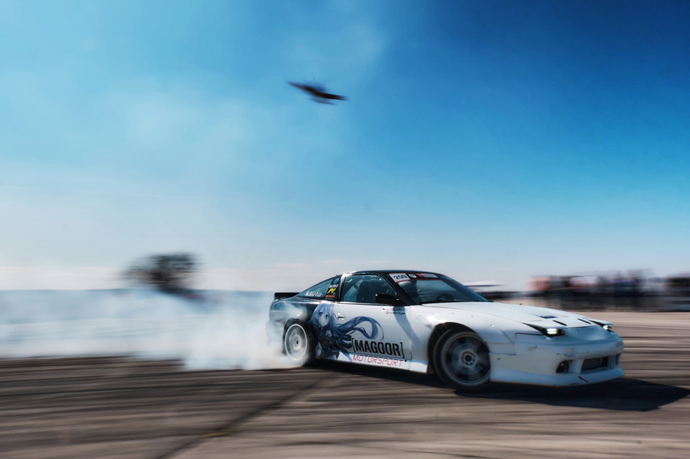 Nissan 200SX S13 v driftu